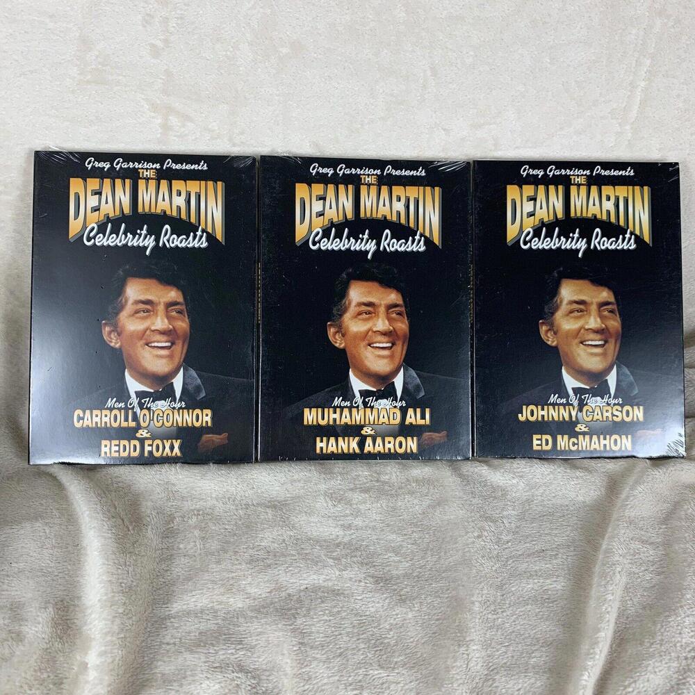 THE DEAN MARTIN CELEBRITY ROASTS DVD NEW SEALED Lot Of 3